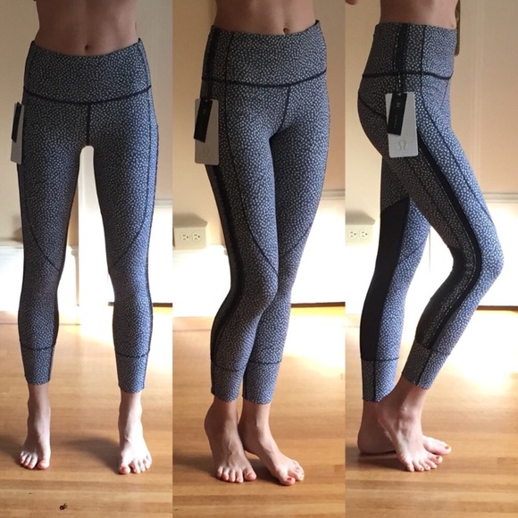 lululemon athletica Pants - NWT💕Hit It Mesh Panel Reflective Running Leggings